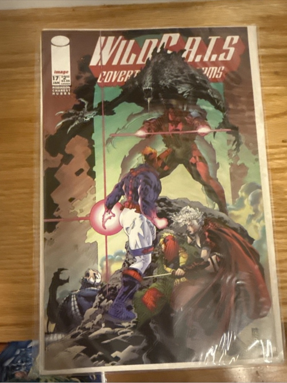 Covert Action Teams Comic Book WILDCATS #17 IMAGE COMIC (1992 SERIES)